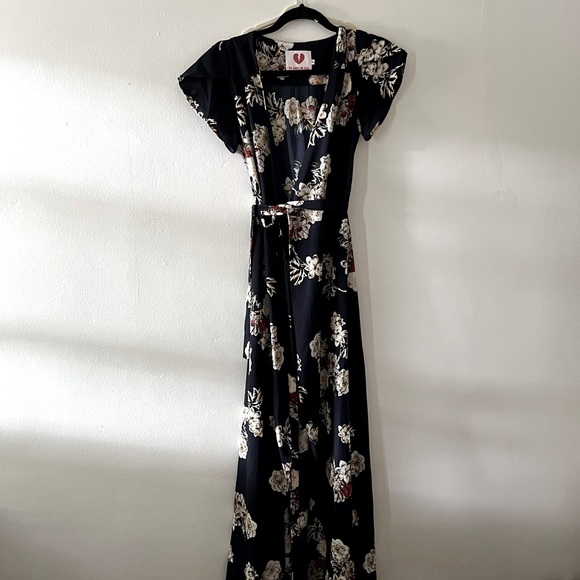 Floral wrap dress, boutique Australian brand - The Games We Play - never worn - Picture 1 of 4